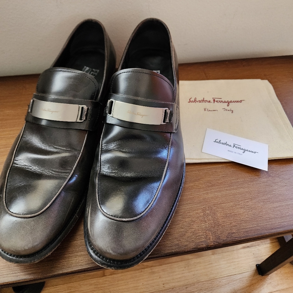 Faragamo loafers size 10.5